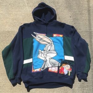 Looney tunes Bugs Bunny custom hoodie